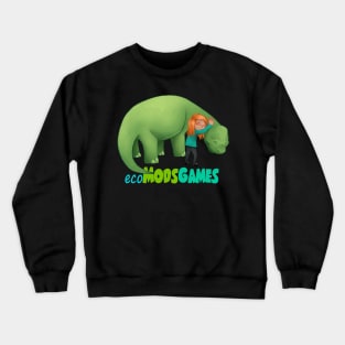 Hug A Friend! - Bronto With Girl Edition - With Extra Love Crewneck Sweatshirt